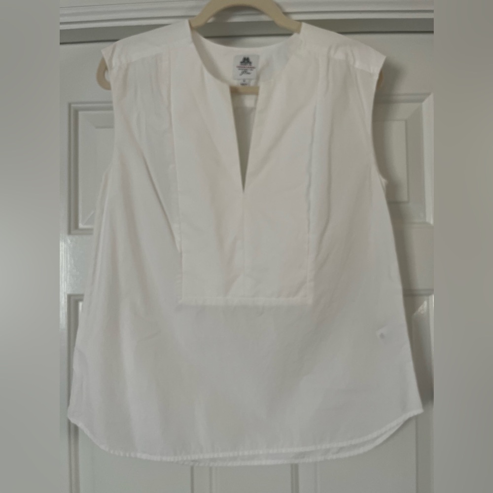 J Crew Collection Thomas Mason for J Crew sleeveless top, size 6